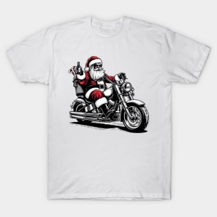 Santa’s Holiday Cheers T-Shirt